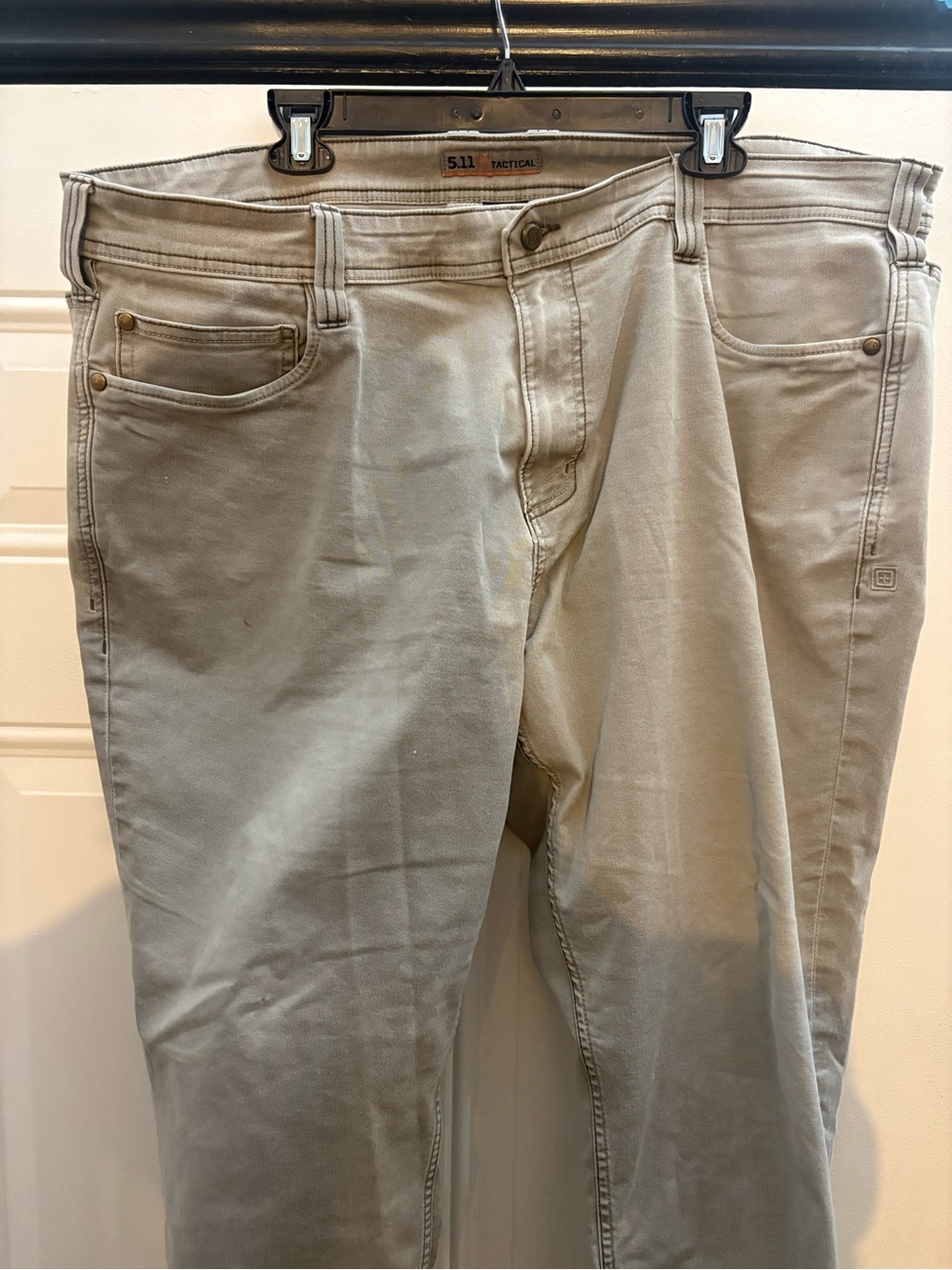 5.11 Tactical Slim Straight Jeans - Stone